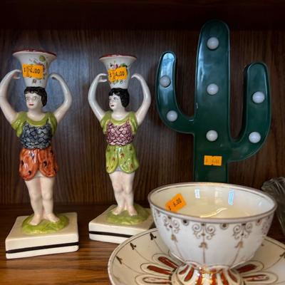 Vintage variety of decor