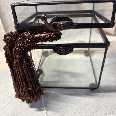 Devlin glass art memory box!