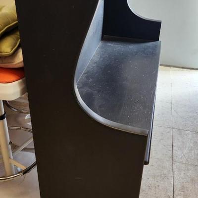 Sale Photo Thumbnail #108: Purchased at Scheels, very nice high Backed Black Bench.