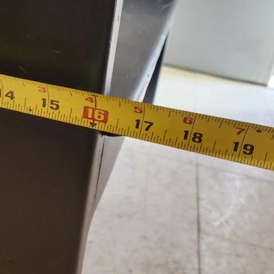 Sale Photo Thumbnail #110: Purchased at Scheels, very nice high Backed Black Bench.