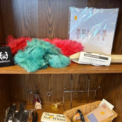 Dusters, figurines, garlic presses, and more