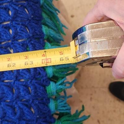 Sale Photo Thumbnail #126: 3 vintage afghans