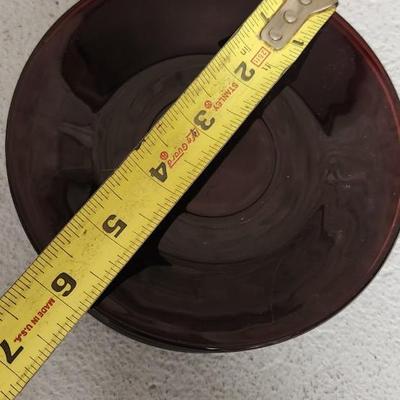 Sale Photo Thumbnail #187: 11 Ruby Red teacups and Saucers. Not all the same