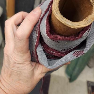 Sale Photo Thumbnail #235: 4 bolts of upholstery fabric.