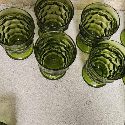 Sale Photo Thumbnail #252: Avocado green glasses