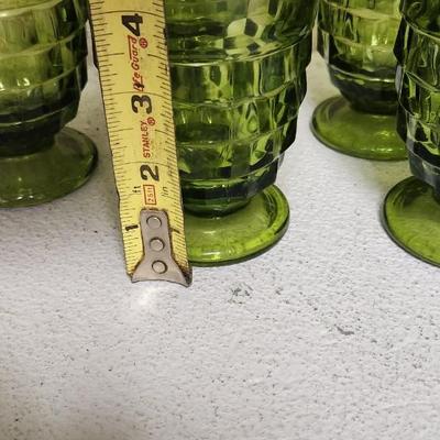 Sale Photo Thumbnail #254: Avocado green glasses