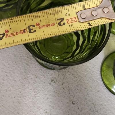 Sale Photo Thumbnail #253: Avocado green glasses