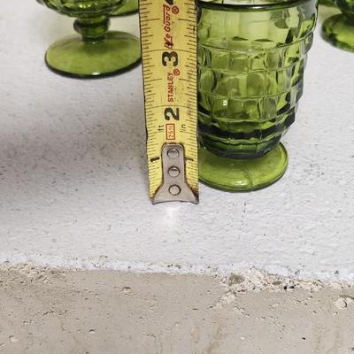 Sale Photo Thumbnail #248: Avocado green glasses