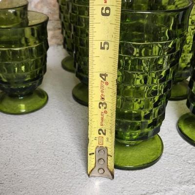 Sale Photo Thumbnail #257: Avocado green glasses