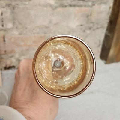 Sale Photo Thumbnail #334: Don't miss the crackle champagne flutes or the orchid ring. Nice lot!