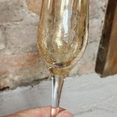 Sale Photo Thumbnail #333: Don't miss the crackle champagne flutes or the orchid ring. Nice lot!