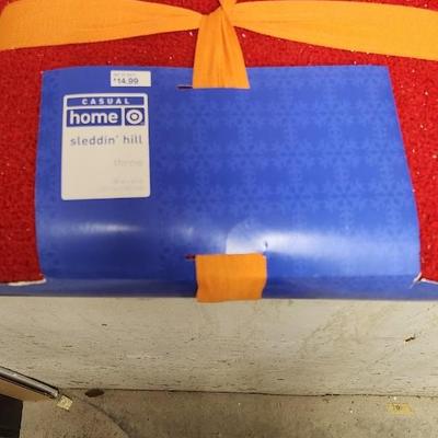 Sale Photo Thumbnail #364: 2 blankets and 3 card holders...2 stockings and a Santa hat