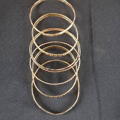 14Kt Gold Bracelets ~ 3 inches wide - 76.5 grams