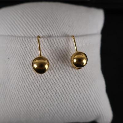14Kt Gold Earrings - 2.4 grams