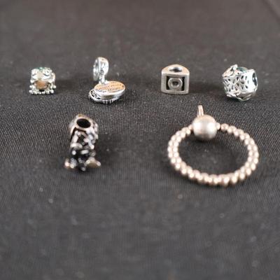 Pandora Charm Lot Sterling Silver