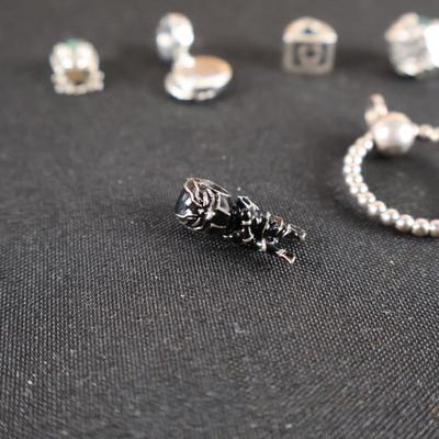 Pandora Charm Lot Sterling Silver
