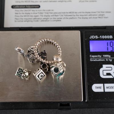 Pandora Charm Lot Sterling Silver