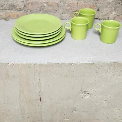 Sale Photo Thumbnail #502: Leftover Chartreuse pieces of Fiesta