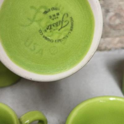 Sale Photo Thumbnail #519: 4 each dinner plate, lunch plate, salad plate and java mugs