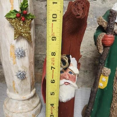 Sale Photo Thumbnail #553: Lot of Santa's and snowmen