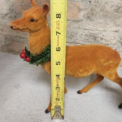 Sale Photo Thumbnail #570: Byer caroler sleigh and reindeer....yes they were sold as a set :/