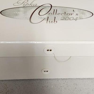 Sale Photo Thumbnail #698: Pipka collectors club figure and ornament in boxes from 2003 and 2004