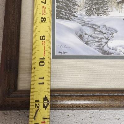 Sale Photo Thumbnail #722: Framed John Crane watercolor