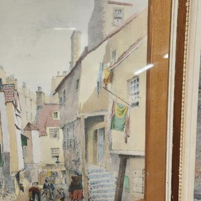 Sale Photo Thumbnail #739: The matting on this is particularly interesting. Neat hand colored engraving