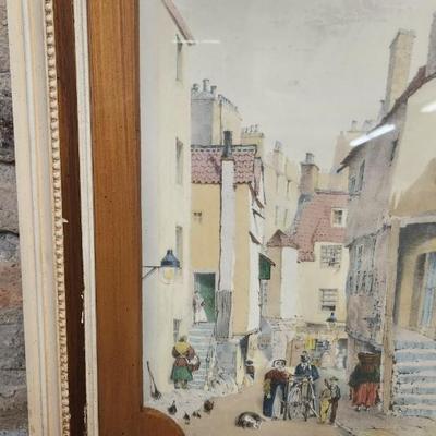 Sale Photo Thumbnail #738: The matting on this is particularly interesting. Neat hand colored engraving