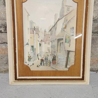 Sale Photo Thumbnail #737: The matting on this is particularly interesting. Neat hand colored engraving