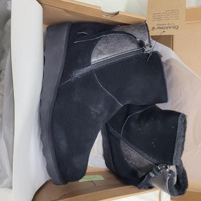 Sale Photo Thumbnail #816: Summer and winter right here. Sandals are a size 41 European and boots are a size 10. Both look to be unworn