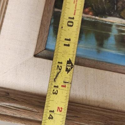 Sale Photo Thumbnail #763: Nicely framed original painting