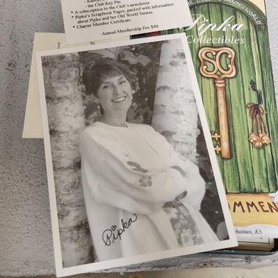 Sale Photo Thumbnail #794: 2008 Pipka figurine and ornament with box as well as the collector club tin, key etc