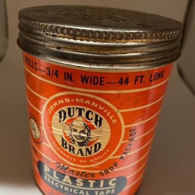3 vintage tins