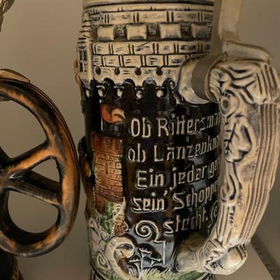 3 German steins