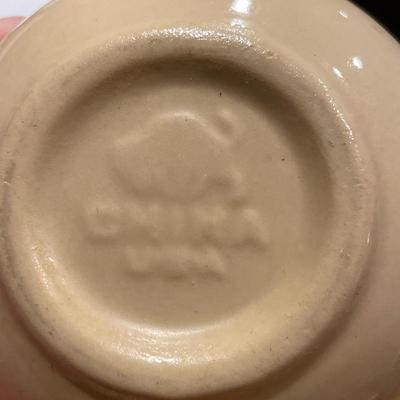 Vintage souvenir shoe and pitcher