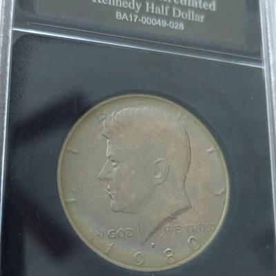 1980 Uncirculated Kennedy