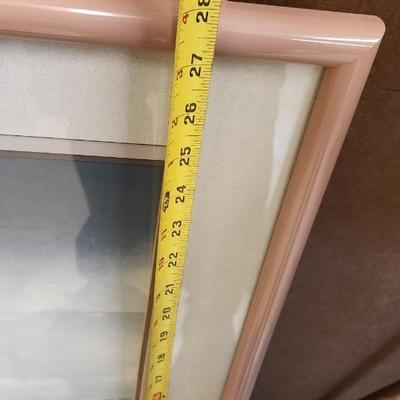 Lot of large framed prints