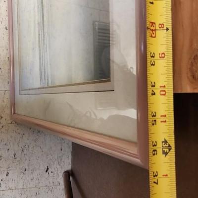 Lot of large framed prints