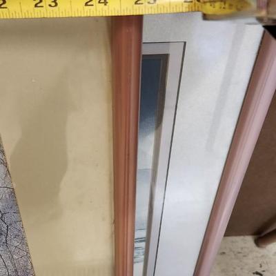 Lot of large framed prints