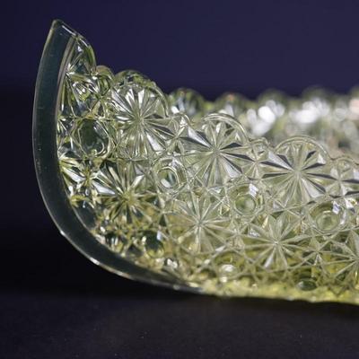 Sale Photo Thumbnail #57: Length: 11 1/4
Width :4 1/2" 
Height" 2" 
Condition: good.  slight wear ( a little rough in parts but not chipped)on the edge but no damage noted
UV light fluorescent