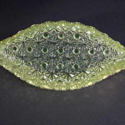 Sale Photo Thumbnail #55: Length: 11 1/4
Width :4 1/2" 
Height" 2" 
Condition: good.  slight wear ( a little rough in parts but not chipped)on the edge but no damage noted
UV light fluorescent