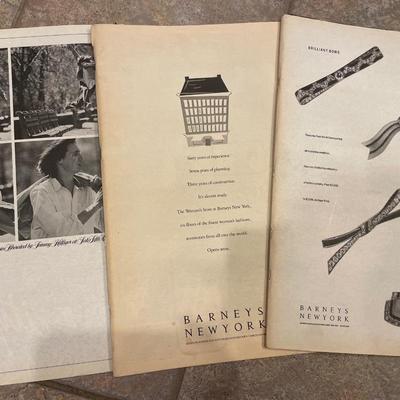 Barney’s NY magazine