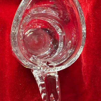 Lead crystal pitcher!