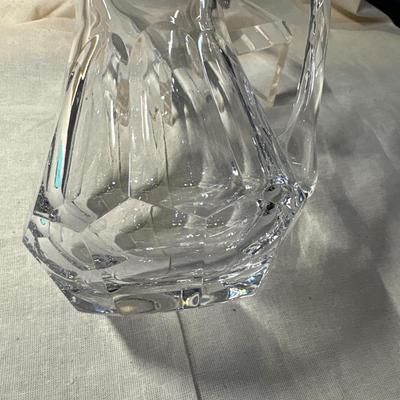 Lead crystal pitcher!