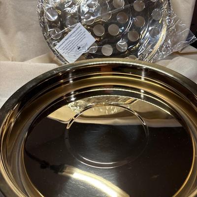 New Sudbury brass communion tray!