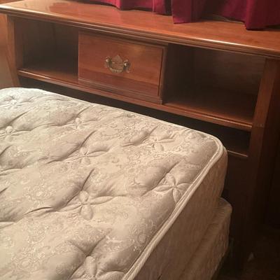 Sale Photo Thumbnail #143: Very clean mattress, no stains, purchased 2015 for spare bedroom. 
Item located in bottom level so steps involved