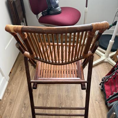 Bamboo Folding Chair