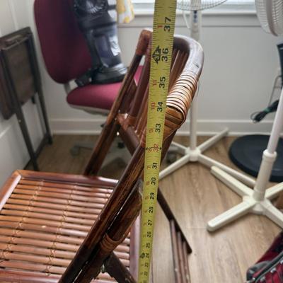Bamboo Folding Chair