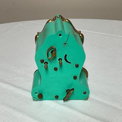 Sale Photo Thumbnail #185: Swiss movement and hand-painted floral details.